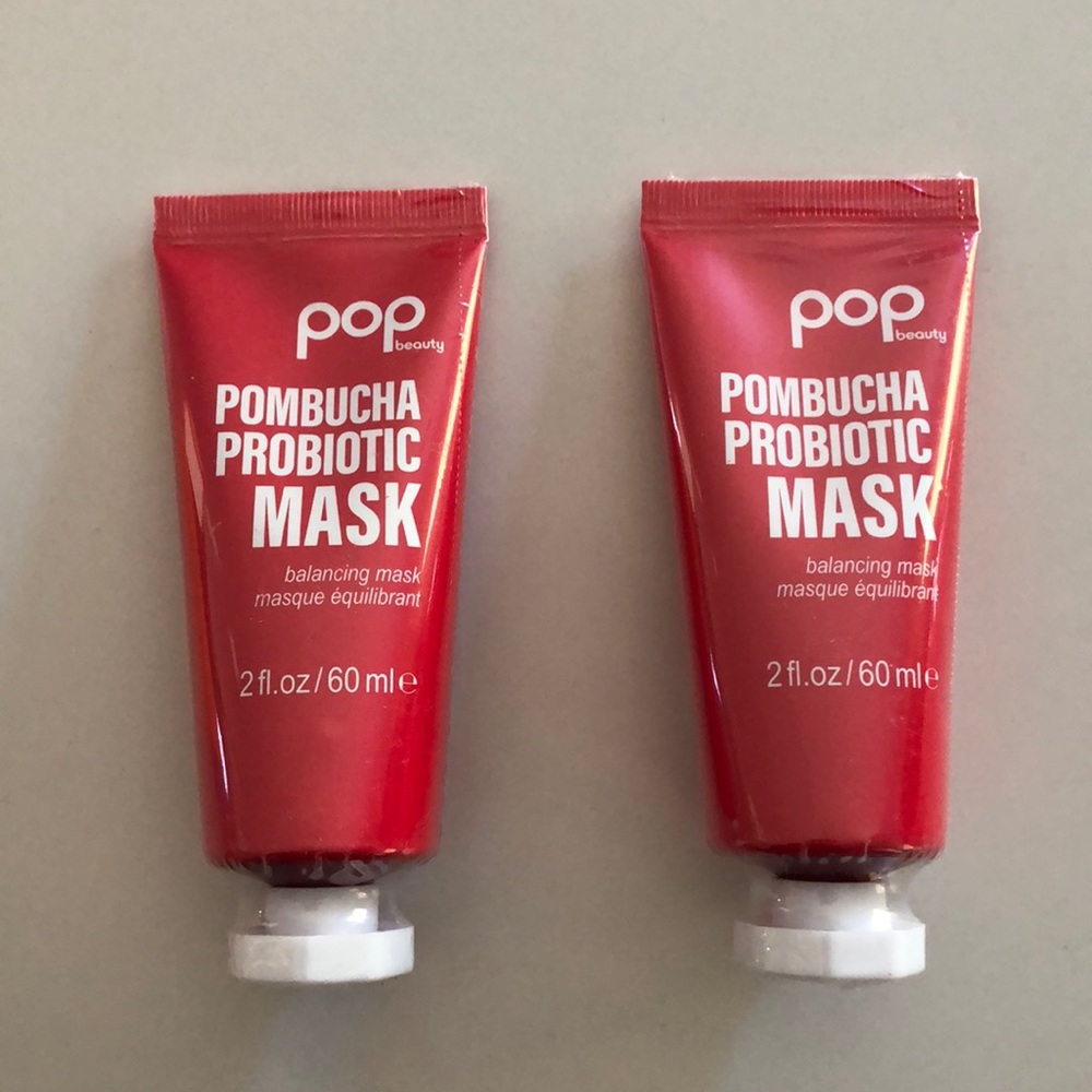 2 qty Pombucha probiotic mask from POP BEAUTY